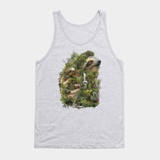 Surreal Sloth Tank Top